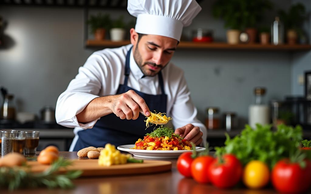 Taller de chef español en vivo